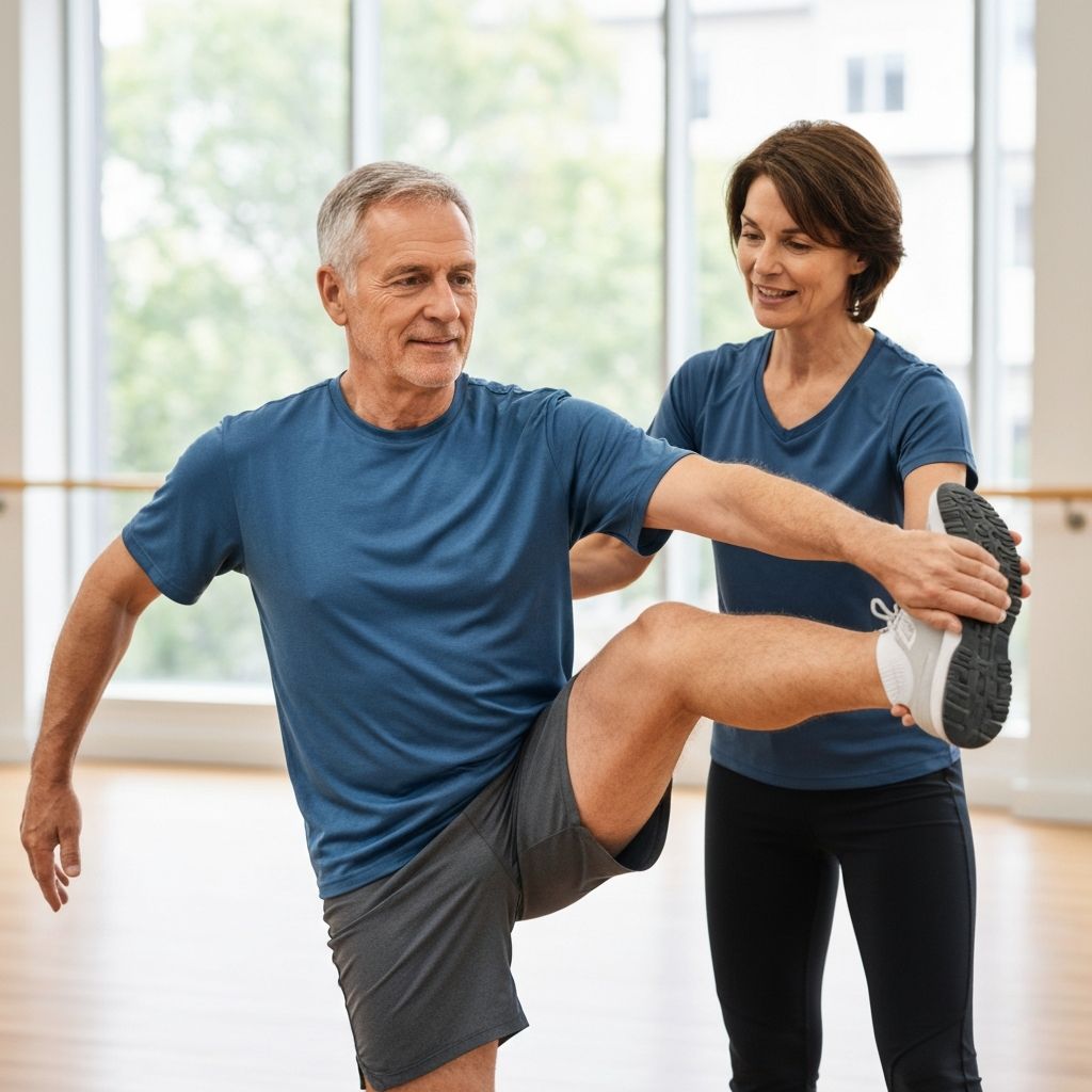 Guided flexibility exercises